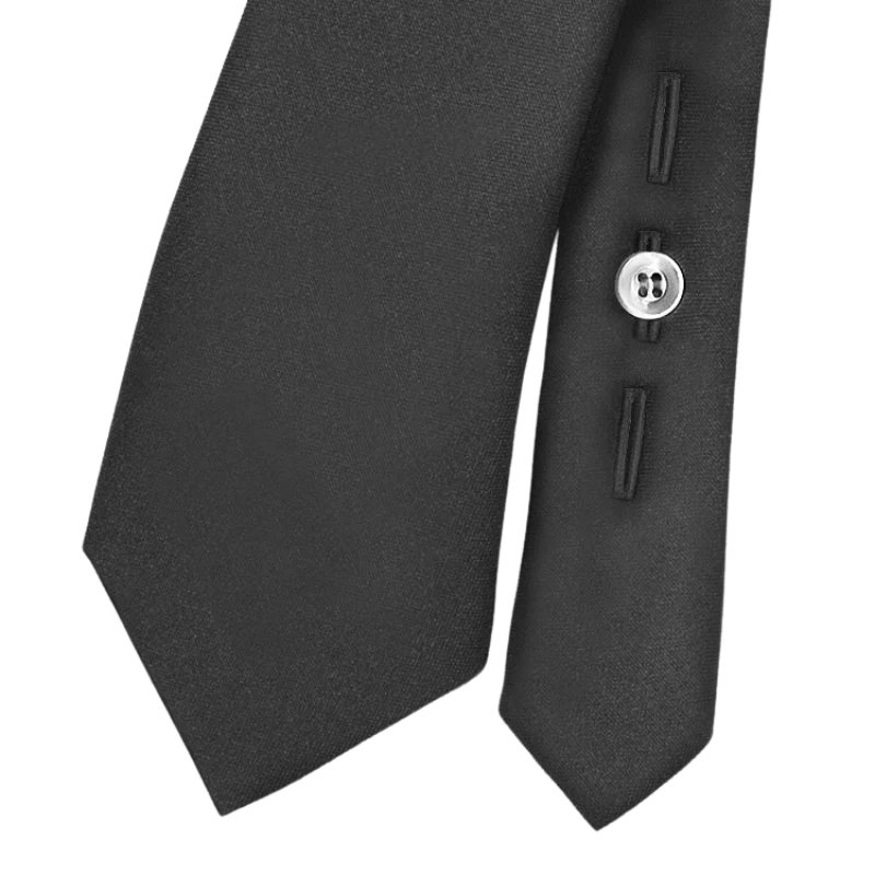 Polyester Clip-On Necktie 3x20 | Dark Navy - Image 3