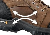 Carhartt 8 Inch Brown Rugged Flex Safety Boot 400g  Work Boot - Image 3