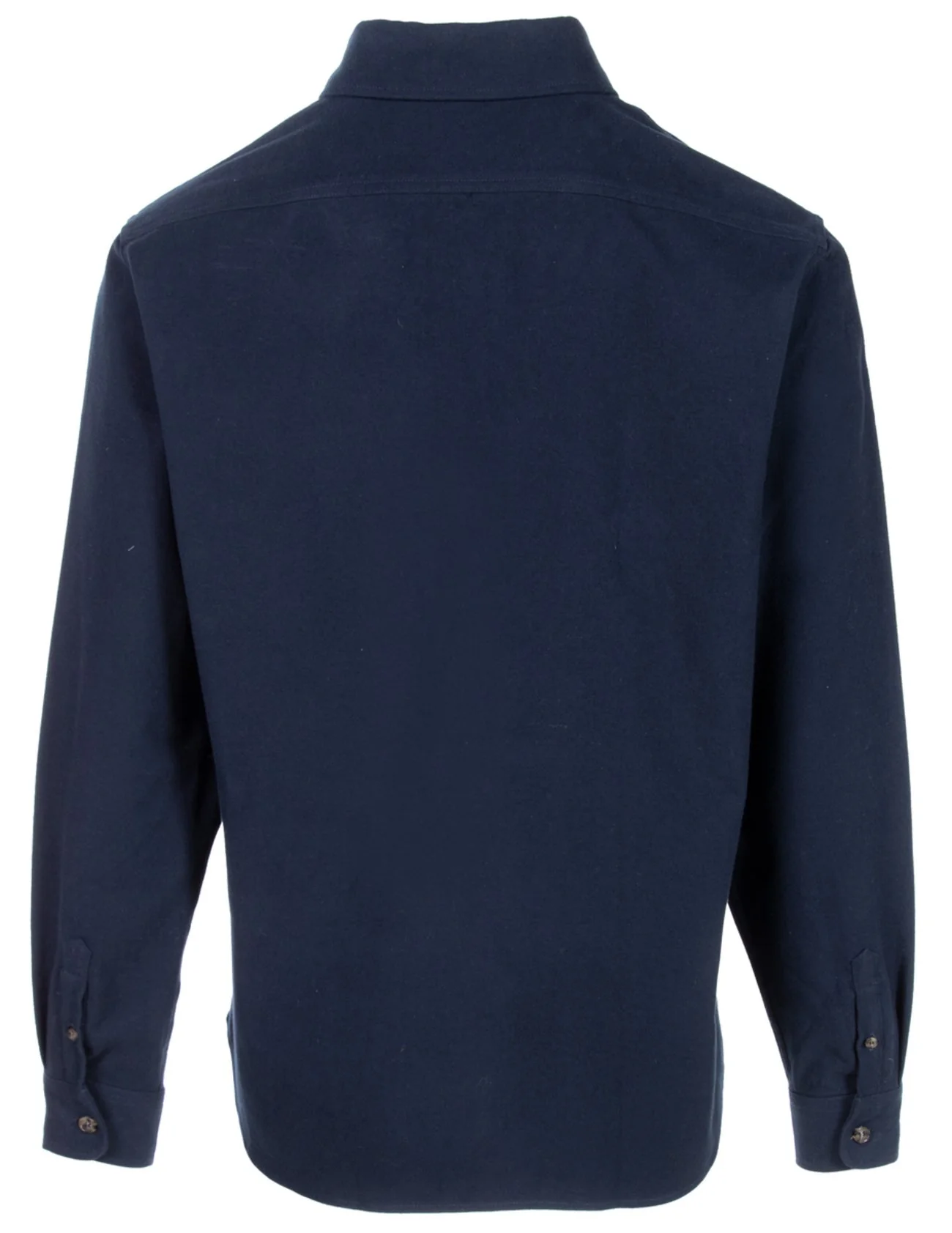 Solid Cotton Chamois Flannel Shirt | Multiple Colors - Image 5