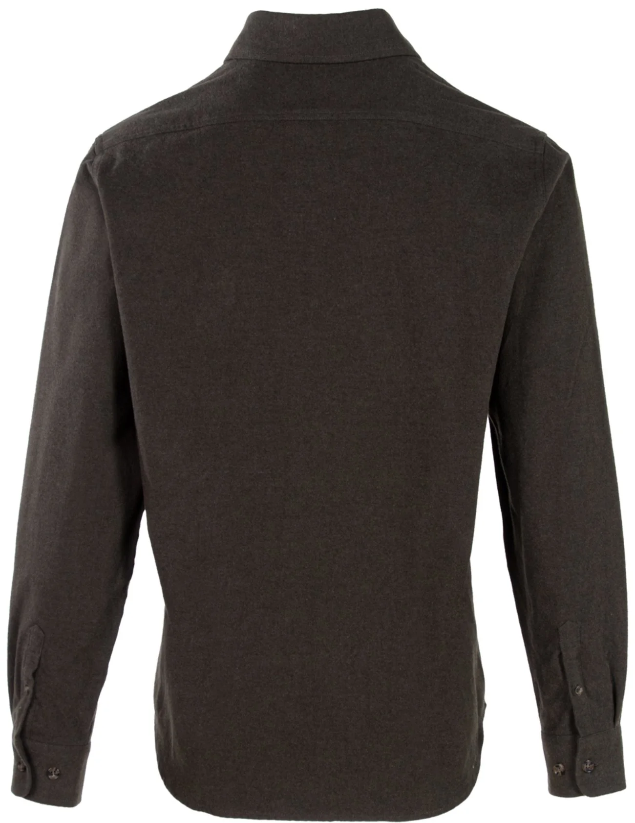 Solid Cotton Chamois Flannel Shirt | Multiple Colors - Image 6