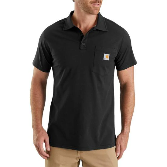 Carhartt DELMONT PKT POLO | Multiple Colors - Image 4