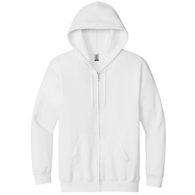 Heavy Full-Zip Hooded Sweatshirt | Multiple Colors - Image 4