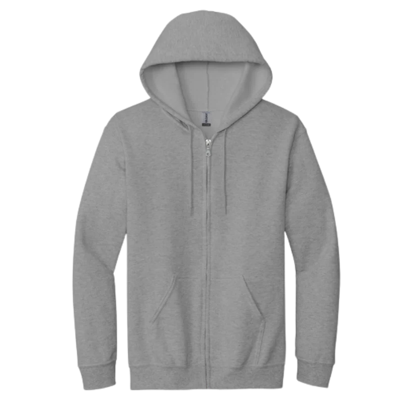 Heavy Full-Zip Hooded Sweatshirt | Multiple Colors - Image 6