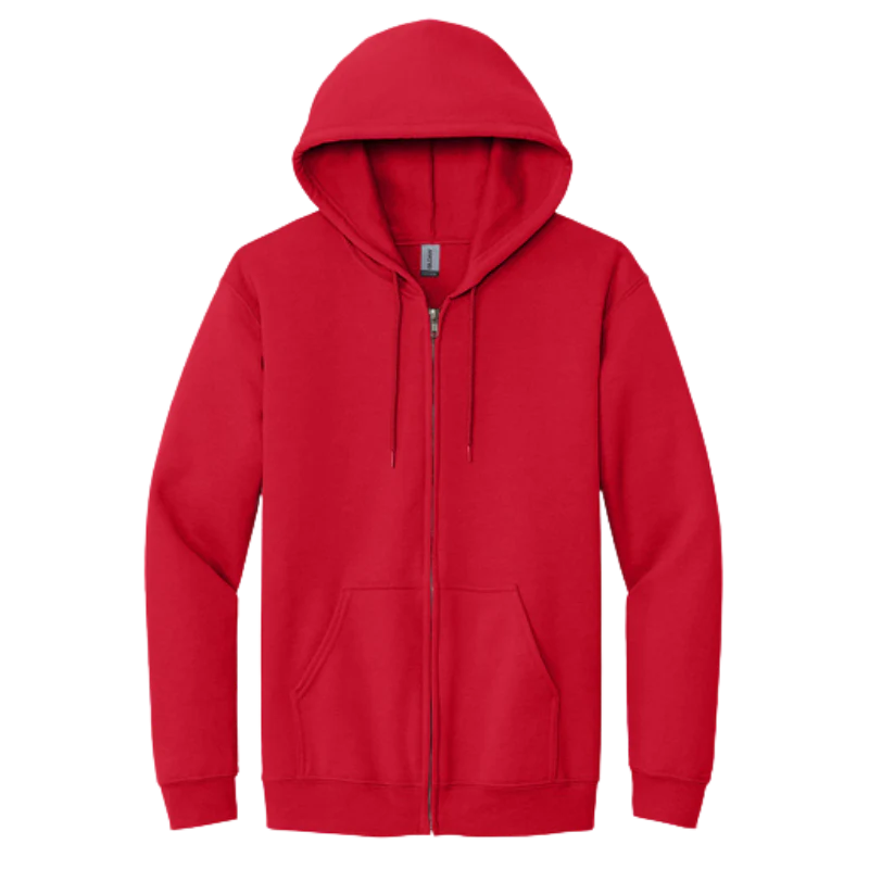 Heavy Full-Zip Hooded Sweatshirt | Multiple Colors - Image 8