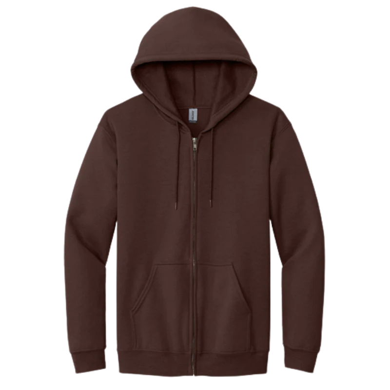 Heavy Full-Zip Hooded Sweatshirt | Multiple Colors - Image 9