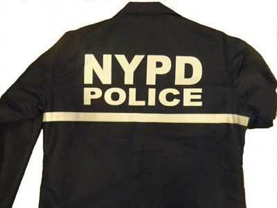 NYPD Raid Jacket with Screen & Patches - Image 3