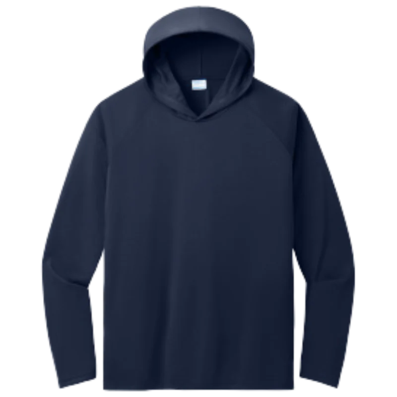 Performance Pullover Hooded Tee | Jet Black, True Navy, True Royal, White - Image 3