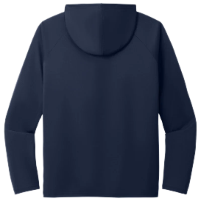 Performance Pullover Hooded Tee | Jet Black, True Navy, True Royal, White - Image 4