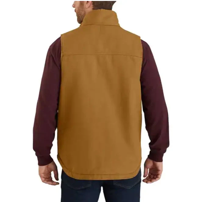 Carhartt Sherpa Lined Vest | Black, Navy, Gravel, Dark Brown & Carhartt Brown - Image 7