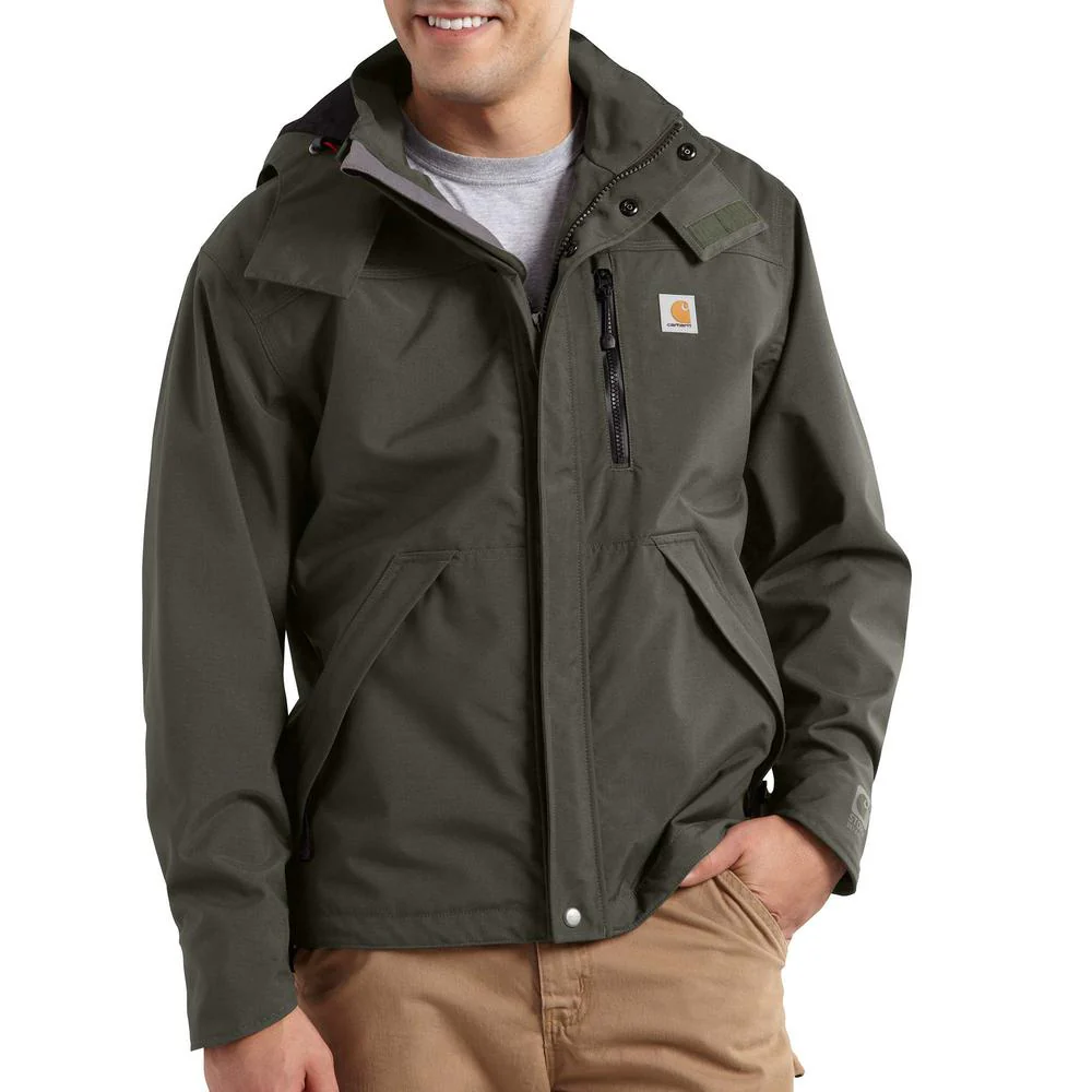 Carhartt Shoreline Heavyweight Waterproof Jacket | Multiple Colors - Image 3