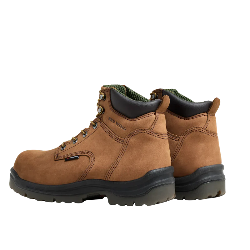 Men's King Toe 6" Waterproof Soft Toe Boot | Brown - Image 4