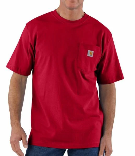 Carhartt Workwear Short Sleeve Pocket T-Shirt | Multiple Colors - Image 7